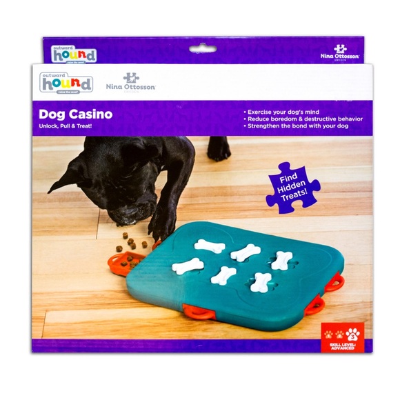 Outward hound dog casino, enrichment activity, level 3, NWT (in box) new - Picture 1 of 13